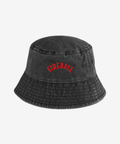 VINTAGE BLACK BUCKET HAT